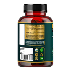 Humming Herbs Saw Palmetto Plus Prostate Support - Enhanced Formula with Quercetin, Turmeric, Pygeum, Vitamins E & B6, Zinc, Selenium for Men's Health, Capsule