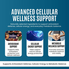 Eternell® R-Lipoic Acid | Supports Antioxidant Defense & Wellness | Antioxidant Support Daily | 60 Capsules