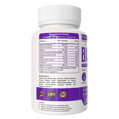 Eternell® Biotin Tablets | 40 MCG Biotin with Zinc & Selenium | Supports Hair, Skin & Nail Health | 60 Tablets