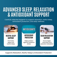 Eternell® Apigenin Capsules | 50 MG | Supports Relaxation, Restful Sleep & Antioxidant Support | 60 Capsules
