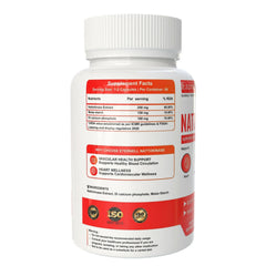 Eternell® Nattokinase | Supports Daily Cardiovascular Wellness | Blood Circulation Support | 60 Capsules