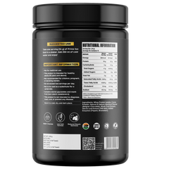 Gainz4Ever Prime ISO Gold Whey Protein Isolate with Added Enzymes for Lean Muscle Growth, Recovery & Strength Support