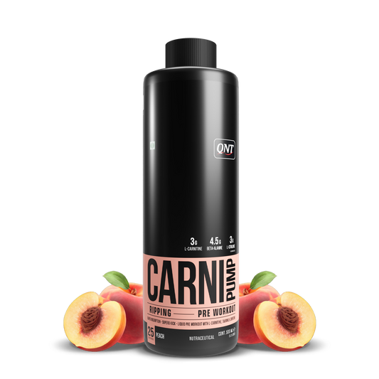 QNT CARNIPUMP | Liquid Pre Workout | Fat Loss | Instant Energy Drink | Supports Muscle Gain & Fast Muscle Recovery