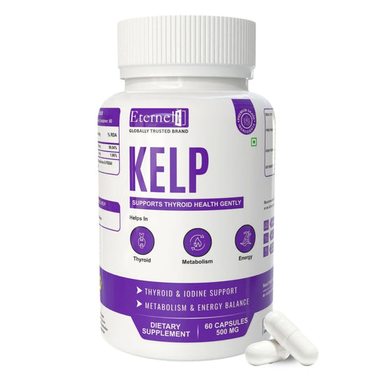 Eternell Kelp – Supports Thyroid Health Gently (500 MG, 60 Capsules)