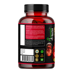 Humming Herbs Alpha Testosterone Supplement – Tribulus, Fadogia Agrestis, Epimedium (Horny Goat Weed), L‑Arginine, Beet Root, Tongkat Ali, Maca & Vitamin D3 – 120 Vegan Capsules (60 Servings)
