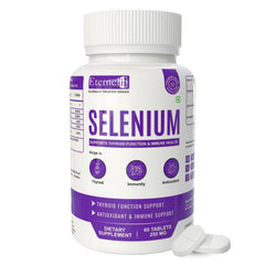 Eternell® Selenium | Supports Thyroid Function & Immune Health | Thyroid Function Support | 60 Tablets