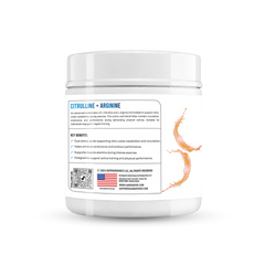 Gainz4Ever Citrulline Arginine Powder, 315g (90 Servings) | 1.5g L-Citrulline + 1.5g L-Arginine Per Serving | Supports Nitric Oxide Production, Muscle Pump, Endurance & Exercise Performance