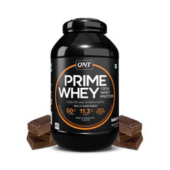 QNT Prime Whey Protein Powder | 25g Protein Per Scoop | Whey Isolate, Concentrate & Hydrolysate Blend | Muscle Growth, Recovery & Strength