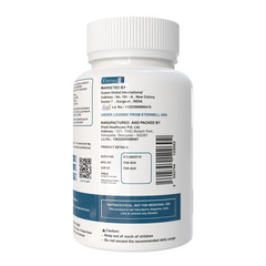 Eternell® Fisetin (Strawberry Extract) Capsules | 100 MG | Supports Brain Health, Antioxidant Defense & Daily Vitality | 60 Capsules