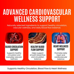 Eternell® Nattokinase | Supports Daily Cardiovascular Wellness | Blood Circulation Support | 60 Capsules