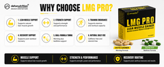 Detonutrition LMG Pro (Lean Muscle Gainer) – Nutritive Exclusive Muscle & Strength Gainer Kit (60+60 Capsules)