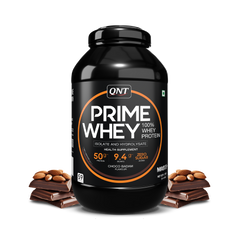 QNT Prime Whey Protein Powder | 25g Protein Per Scoop | Whey Isolate, Concentrate & Hydrolysate Blend | Muscle Growth, Recovery & Strength
