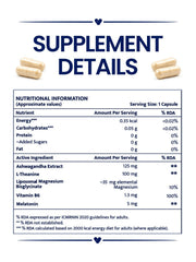 Healio® Dream SR™ Capsules | Melatonin Capsules for Deep Sleep | Advanced Sleep Support + Relaxation Formula | 30 Vegan Capsules (3x10)
