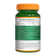 Pure Nutrition Magnesium Glycinate + Zinc - 120 Veg Tablets | Boosts Bone, Muscle & Nerve Health | Enhances Relaxation & Sleep Quality | Relieves Period Cramps| Gentle on Stomach