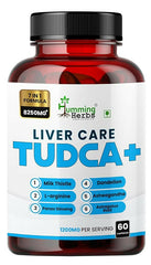 Humming Herbs Liver Care TUDCA+ | 7-in-1 Formula Supports Liver Health & Detoxification | 1200mg per Serving