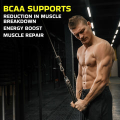 Pure Nutrition BCAA 2:1:1 (250g) | Unflavored Branched Chain Amino Acids with L-Leucine, L-Isoleucine & L-Valine | Sugar-Free Amino Acid Supplement | 35 Servings | Muscle Growth & Workout Recovery
