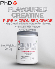 PhD Creatine Powder | Fast-Absorbing Monohydrate for Power & Performance