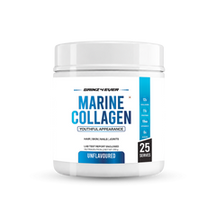 Gainz4Ever Marine Collagen Powder, 325g (25 Servings) | 12g Marine Collagen & 11g Protein Per 13g Serving | With Vitamin C & Digestive Enzymes | Supports Skin, Hair, Nails & Joint Health