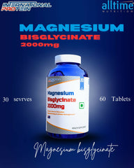 International Protein Magnesium Glycinate 2000mg | High Absorption | Muscle Relaxation & Sleep Support