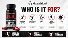 Detonutrition JLS Pro – Joint & Ligament Support (60 Capsules)