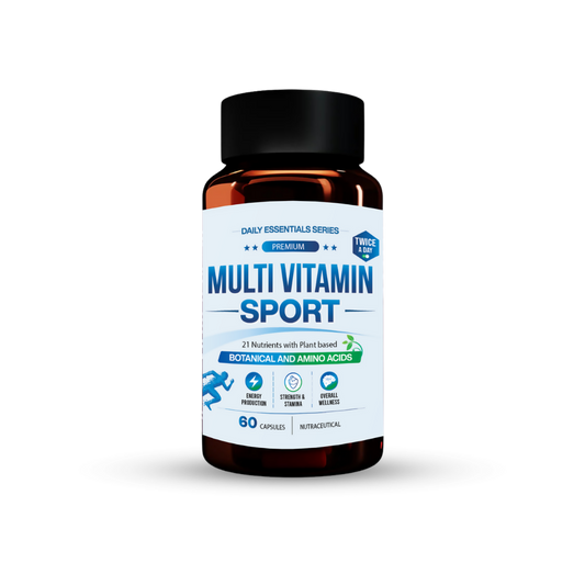 Gainz4Ever Multi Vitamin Sport Capsules, 60 Capsules (30 Servings) | 21 Nutrients with Botanical & Amino Acids | Vitamins, Minerals, Activated B-Complex, L-Arginine, Lutein & Lycopene | Supports Energy, Immunity & Overall Wellness