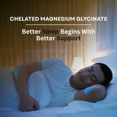 Pure Nutrition Chelated Magnesium Glycinate 2000mg Supplement - 60 Tablets | High Absorption for Sleep, Cramps, Nerves Health, Relaxation, Bone & Joint Health | Elemental Magnesium 440mg