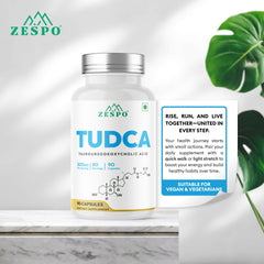 Zespo TUDCA 500mg – Liver & Digestive Wellness – 90 Vegan Capsules