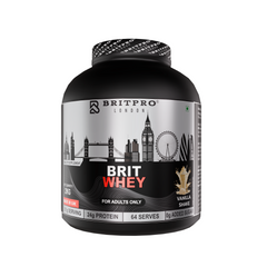 BRITPRO London® BRIT Whey – Premium Fast-Absorbing Whey Protein for Lean Muscle Growth, Strength & Rapid Recovery