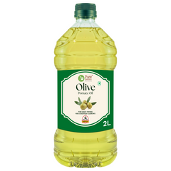 Pure Nutrition Olive Pomace Oil - 2L|Heart-Healthy Cooking Oil For Deep Frying & Indian Dishes|Low In Saturated Fats & Cholesterol-Free|Imported From Spain