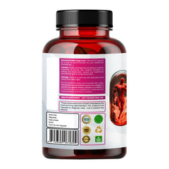 Humming Herbs Turkesterone Ecdysterone Ajuga Turkestanica Supplement with Tongkat Ali Horny Goat weed & maca