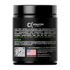Gainz4Ever PRIME BCAA Food Sourced Amino Acid Powder with Arginine Citrulline Carnitine Glutamine Vegan Fermented Banned Substance Free