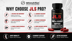 Detonutrition JLS Pro – Joint & Ligament Support (60 Capsules)