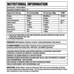 Corebolics Carbo Pure 10000 Complete Endurance Fue- Pineapple