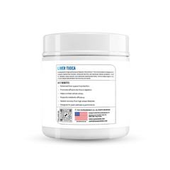 Gainz4Ever Liver TUDCA | Tauroursodeoxycholic Acid (TUDCA) with Inulin & Milk Thistle Extract | Advanced Liver & Detox Support Formula | Naturally Flavoured | 30 Servings | 150g