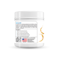 Gainz4Ever Beta Alanine Powder, 300g (75 Servings) | 3g Beta Alanine Per Serving | Supports Exercise Capacity, Muscular Endurance & Athletic Performance | No Added Sugar | Lab Tested