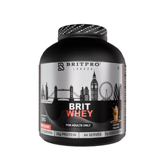 BRITPRO London® BRIT Whey – Premium Fast-Absorbing Whey Protein for Lean Muscle Growth, Strength & Rapid Recovery