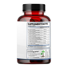Humming Herbs ULTRA NITRIC BOOSTER - 7in1 | Beet Root, L-Arginine, Tongkat Ali, Black Pepper, L-Citrulline, Tribulus Terrestris & Ashwagandha