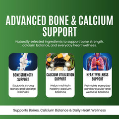 Eternell® Vitamin D3 + K2 (MK-7) Capsules | 600 I.U. + 55 MCG | Supports Bone Strength, Calcium Balance & Heart Health | 60 Capsules