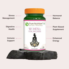 Pure Nutrition Digestive Enzymes 840mg with Bromelain - 60 Veg Capsules | Supports Digestion, Nutrient Absorption & Gut Health | Blend of Amylase, Lipase, Protease, Cellulase | Eases Gas & Bloating