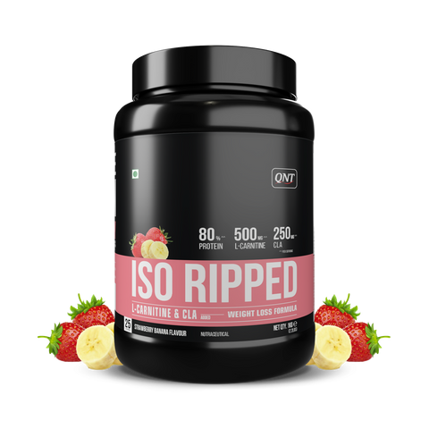 QNT ISO Ripped Whey Protein Isolate Powder | With L-Carnitine & CLA ...
