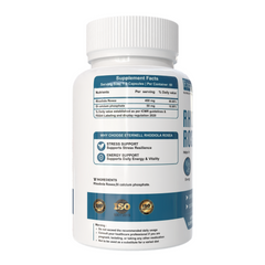 Eternell® Rhodiola Rosea Capsules | 450 MG | Supports Stress Resilience, Energy & Mental Clarity | 60 Capsules
