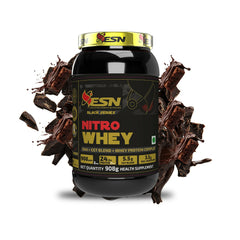 ESN Black Series Nitro Whey Protein with Creatine Monohydrate, Creatine Ethyl Ester, SAA, BCAA, L-Glutamine and Taurine for Muscle Building